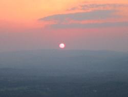 South Fork of the Shenanodah River and Blue Ridge in the background