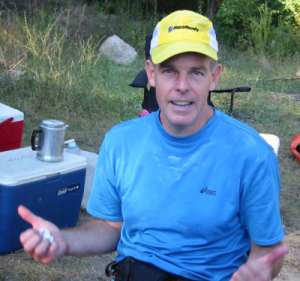 John Dodds at the Massanutten Trail 71 Miler