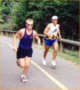 Mike and Courtney at the TRAC 1997